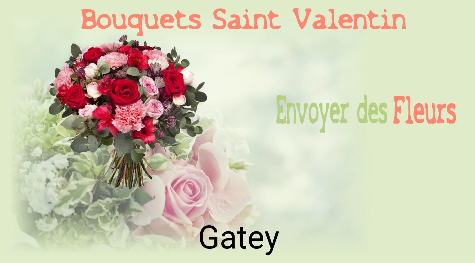 Roses de Saint-Valentin livrées à Gatey